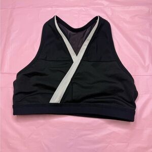 Lululemon Black and White Women's Sports Bra